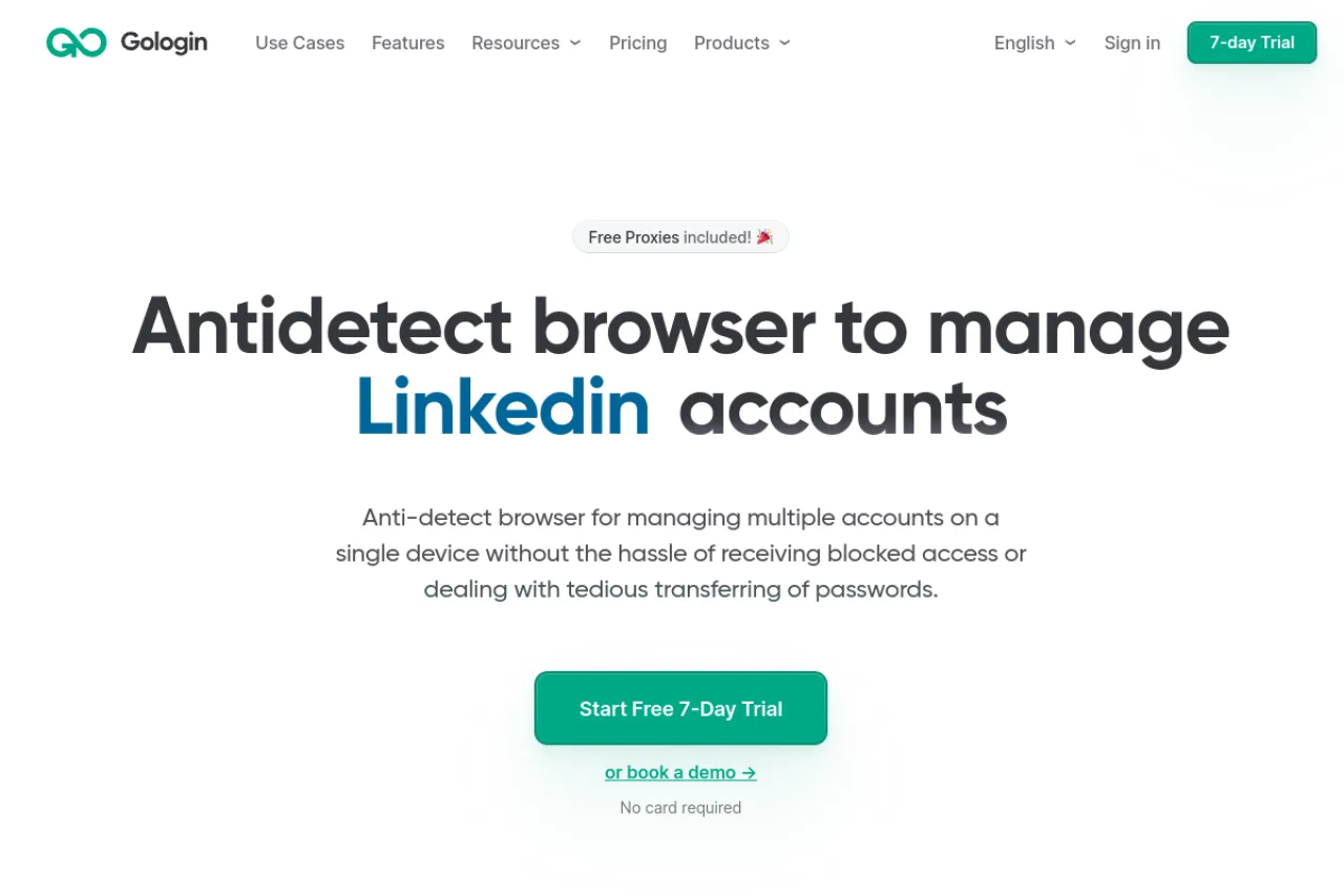 GoLogin – Truy cập profile trên nền tảng cloud
